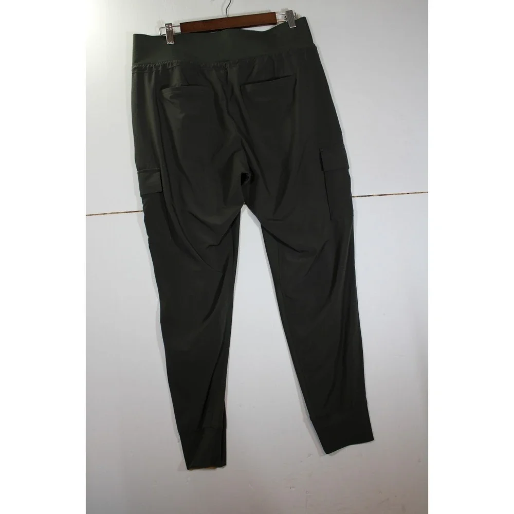 Athleta Women's Cargo Joggers Gray Size 10 - Picture 5 of 9